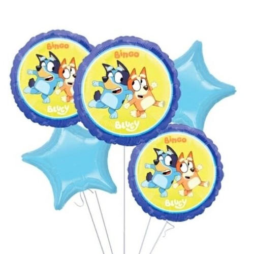 Bluey birthday party balloons - bluey,