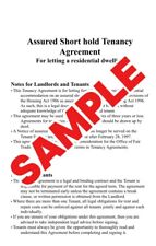 Assured Shorthold Tenancy Agreement with Section 21 Notice Digital Delivery Only