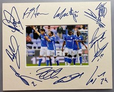 Wigan Athletic SIGNED Frame with Photo - 2012 Autographs