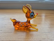 Vintage Glass Deer