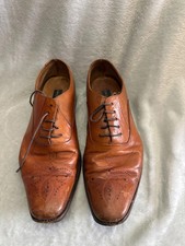 Loake brown lace up brogues UK