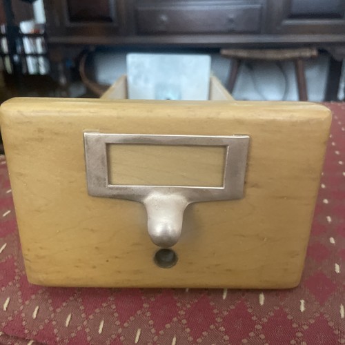 Vintage library card catalog - vintage,