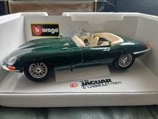 Burago scale jaguar e - burago, 1/18