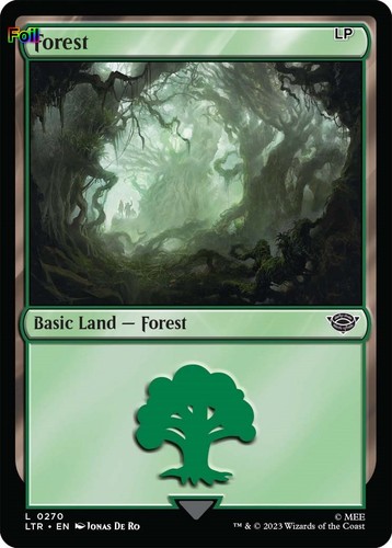 Forest foil - forest, (0270)