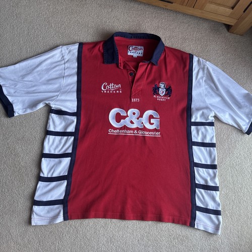 Gloucester rugby union shirt - rugby,