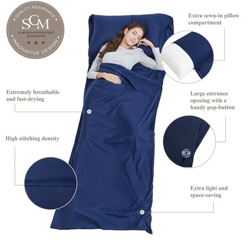 Sleeping bag bed - bag, liner