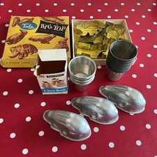 Vintage Metal Cake Tins and