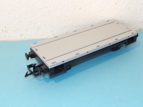 Playmobil flat train car from