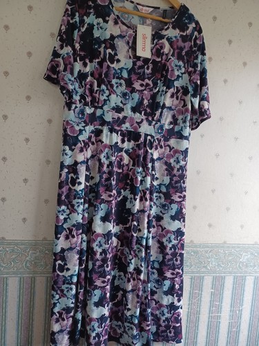 Slimma women floral dress - slimma, women's