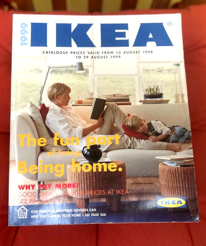 Ikea catalogue 1998 1999 - ikea, catalogue: