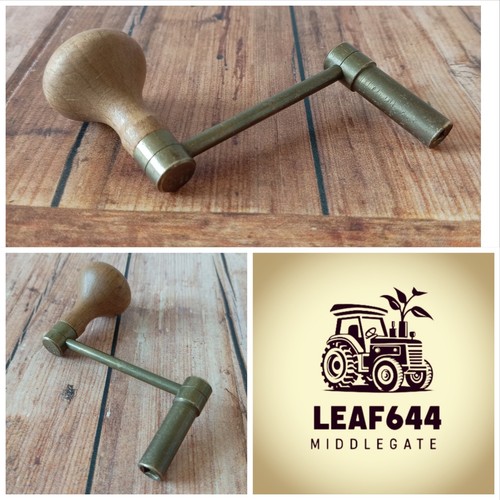 Clock winding key crank - winding,