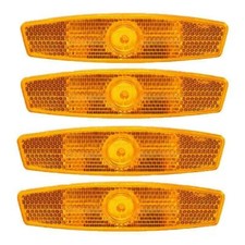4X Bike Bicycle Wheel Spoke Reflectors Reflective Safe Road B0T6 Mountain M P1S3