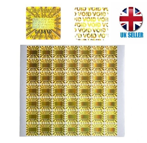 Hologram warranty gold - warranty,
