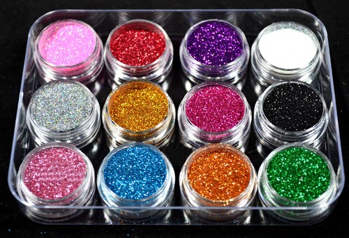 12x glitter dust set powder - 12x,