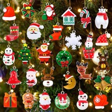 20/40PC Mini Resin Christmas