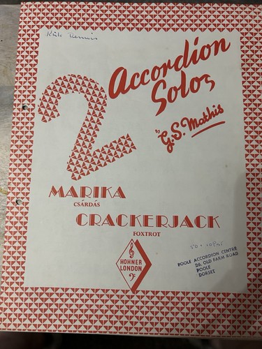 Accordion sheet music 2 - accordion,