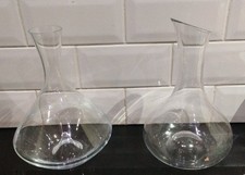 Set Of 2 Glass Wine Decanter 