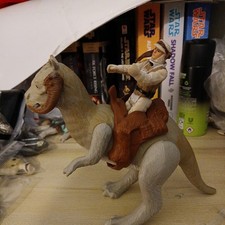 Vintage Kenner Star  Wars Figure -  Tauntaun solid belly plus luke 