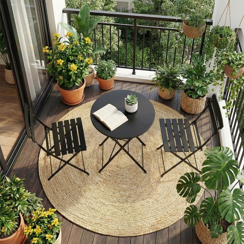 Folding piece patio - 3-piece,