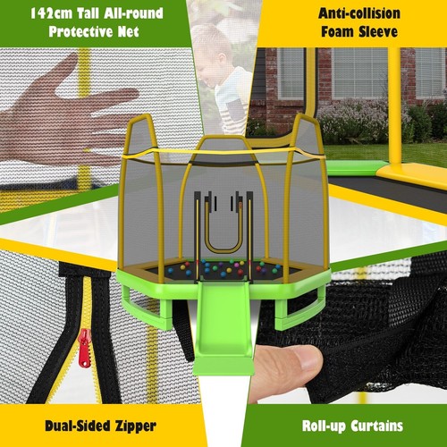 Jumper safety enclosure ladder - safety,