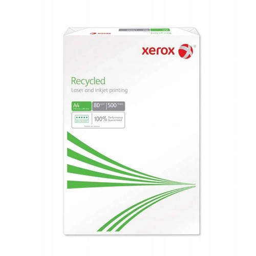 Xerox recycled a4 - recycled, white)
