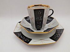 Antique Herend Octagonal Trio