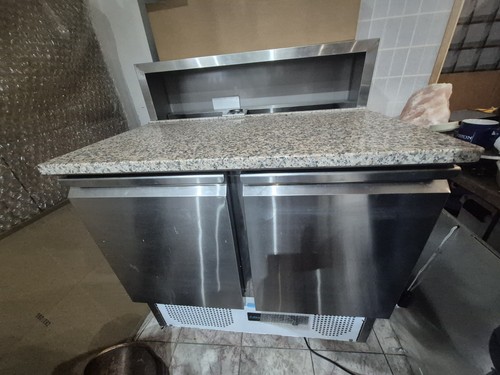 Pizza prep table doors - pizza,