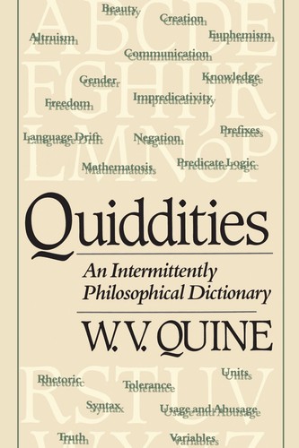 Quiddities intermittently - quiddities:,