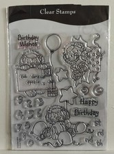 Kanban Clear Stamps - Birthday