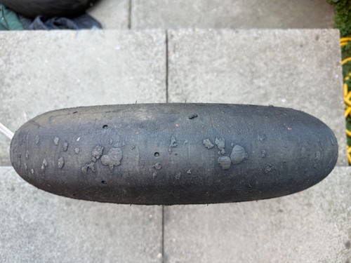Motorcycle race track tyre - race,