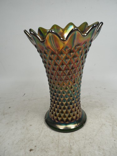 Northwood carnival glass - carnival, vase