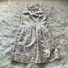 Eliza J White Metallic Pleated