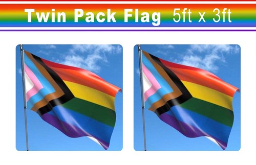 Progress pride flag - flag, x2_gay
