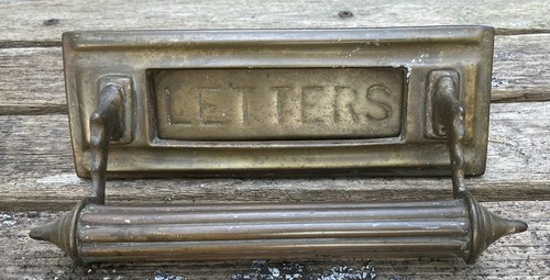 Antique brass front door - antique,