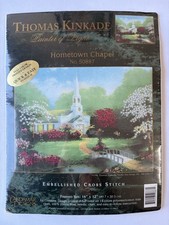 Thomas Kinkade Stamped Cross