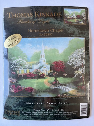 Thomas kinkade stamped - kinkade,
