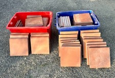 Terracotta quarry tiles (USED)