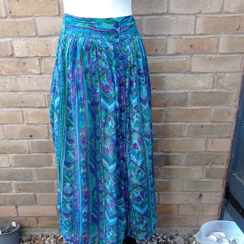 Phool skirt tie dye vintage - skirt,