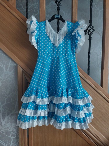 Girls spanish flamenco dress - spanish, &