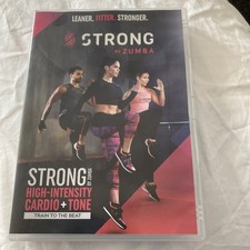 Zumba: Strong by Zumba - High-Intensity Cardio + Tone (DVD, 2018)