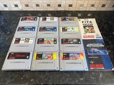 SNES 12 X Games Bundle. All Cleaned And Tested