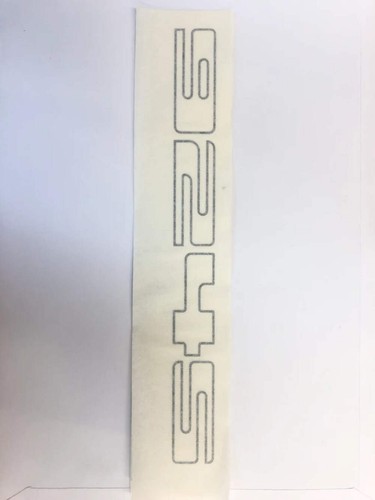 Porsche 924s rear panel below - rear,