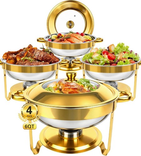 Chafing dishes for buffet - dishes,