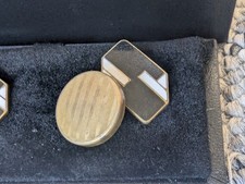 Vintage art deco cufflinks pat - cufflinks,
