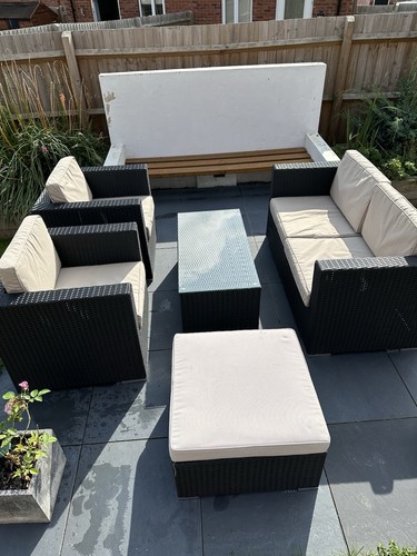 Garden furniture rattan style - garden,