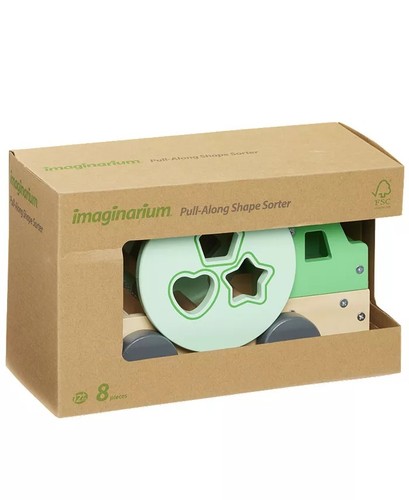 Imaginarium pull along shape - pull,