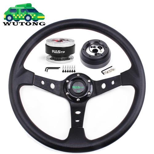 Black steering wheel quick - steering,