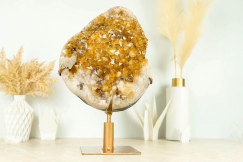 Large citrine cluster with - x-large,