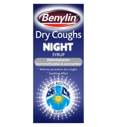 Benylin dry cough night - benylin, syrup