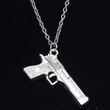 SILVER BROWNING GUN PISTOL